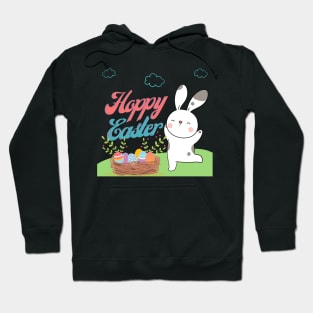 Cute Hoppy Easter Bunny | Easter Gift Ideas | Gifts for Kids | Gifts for Rabbit Bunny Lovers Hoodie